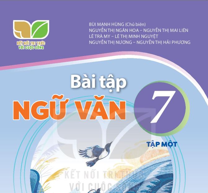 SÁCH BÀI TẬP NGỮ VĂN 7 TẬP 1 KẾT NỐI TRI THỨC Miễn phí